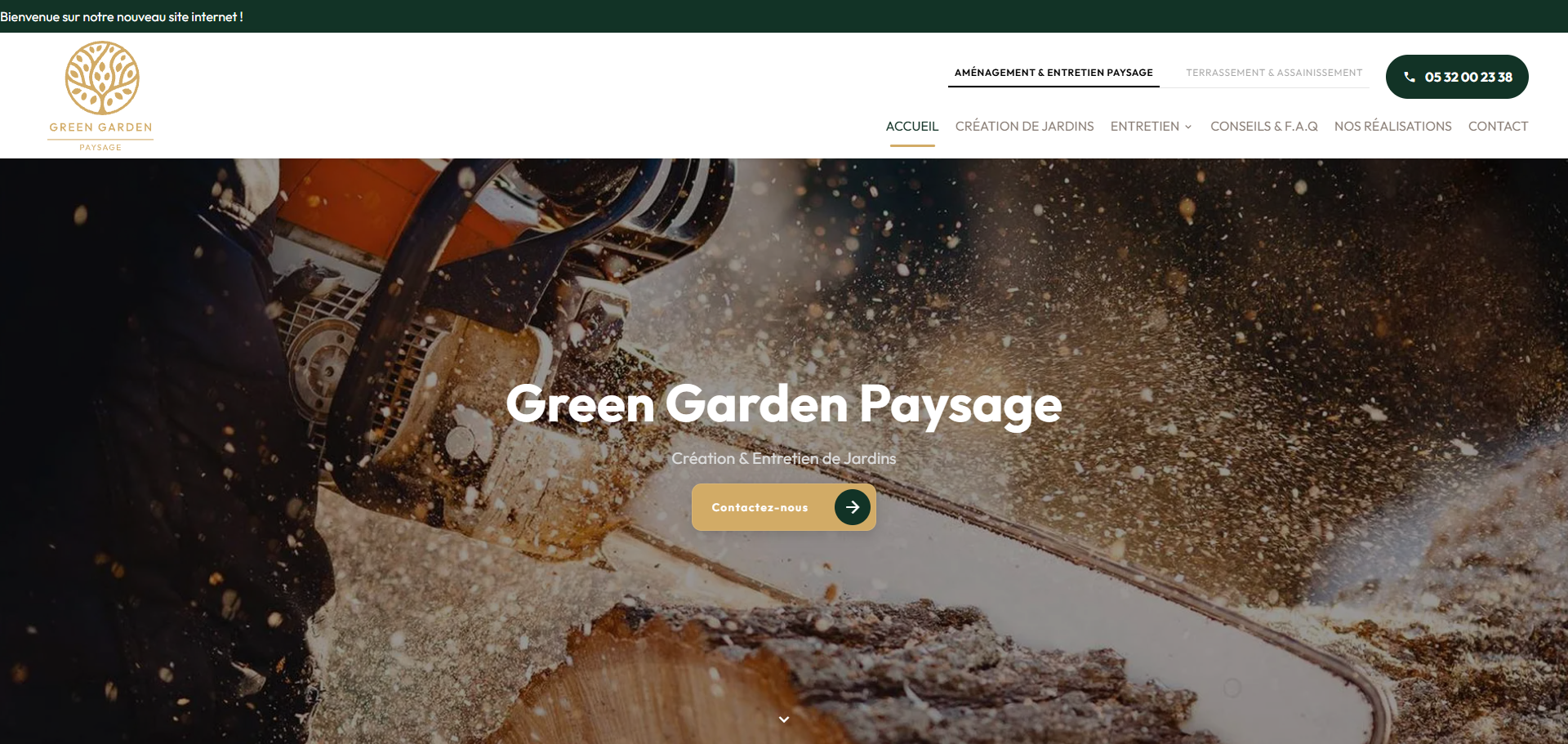 entretien parcs jardins Matha