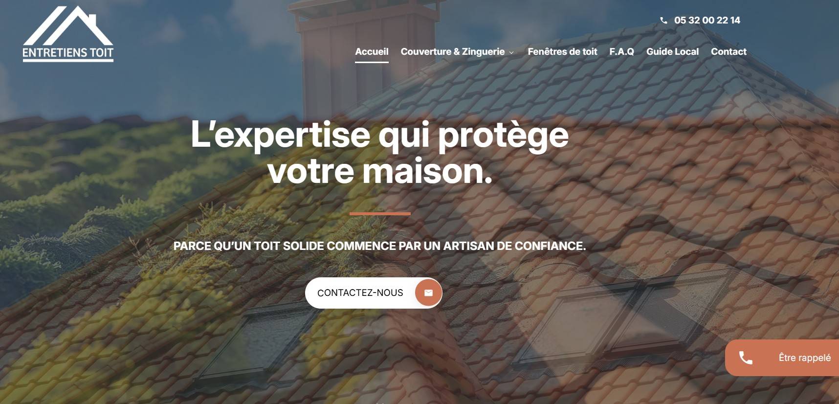 Artisan qualifié pour la pose d'un velux ou fenêtre de toit dans combles aménagés chez moi à Bordeaux - Lucas Grall, Toiture Gironde