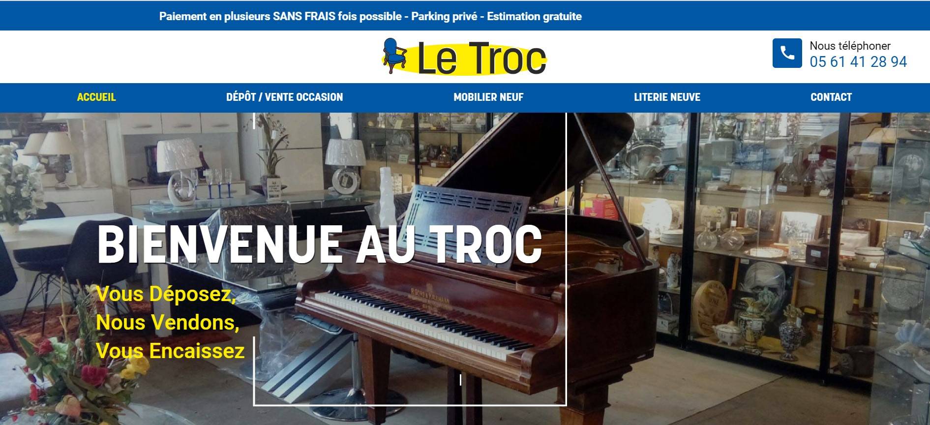 dépôt-vente à Toulouse, Le Troc
