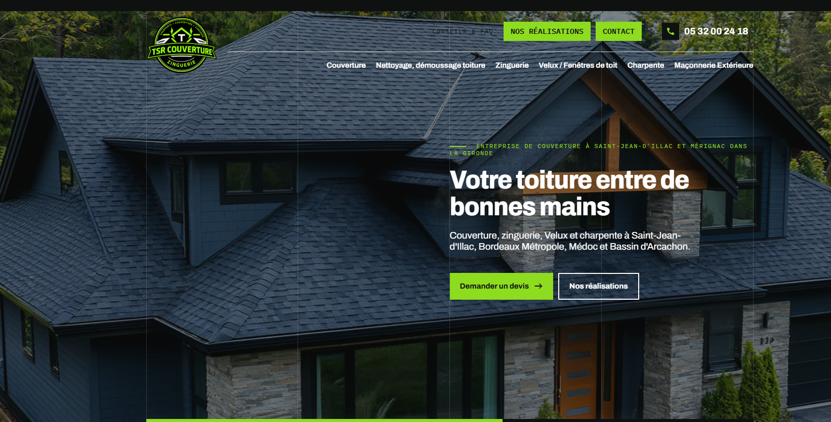 TSR COUVERTURE ZINGUERIE