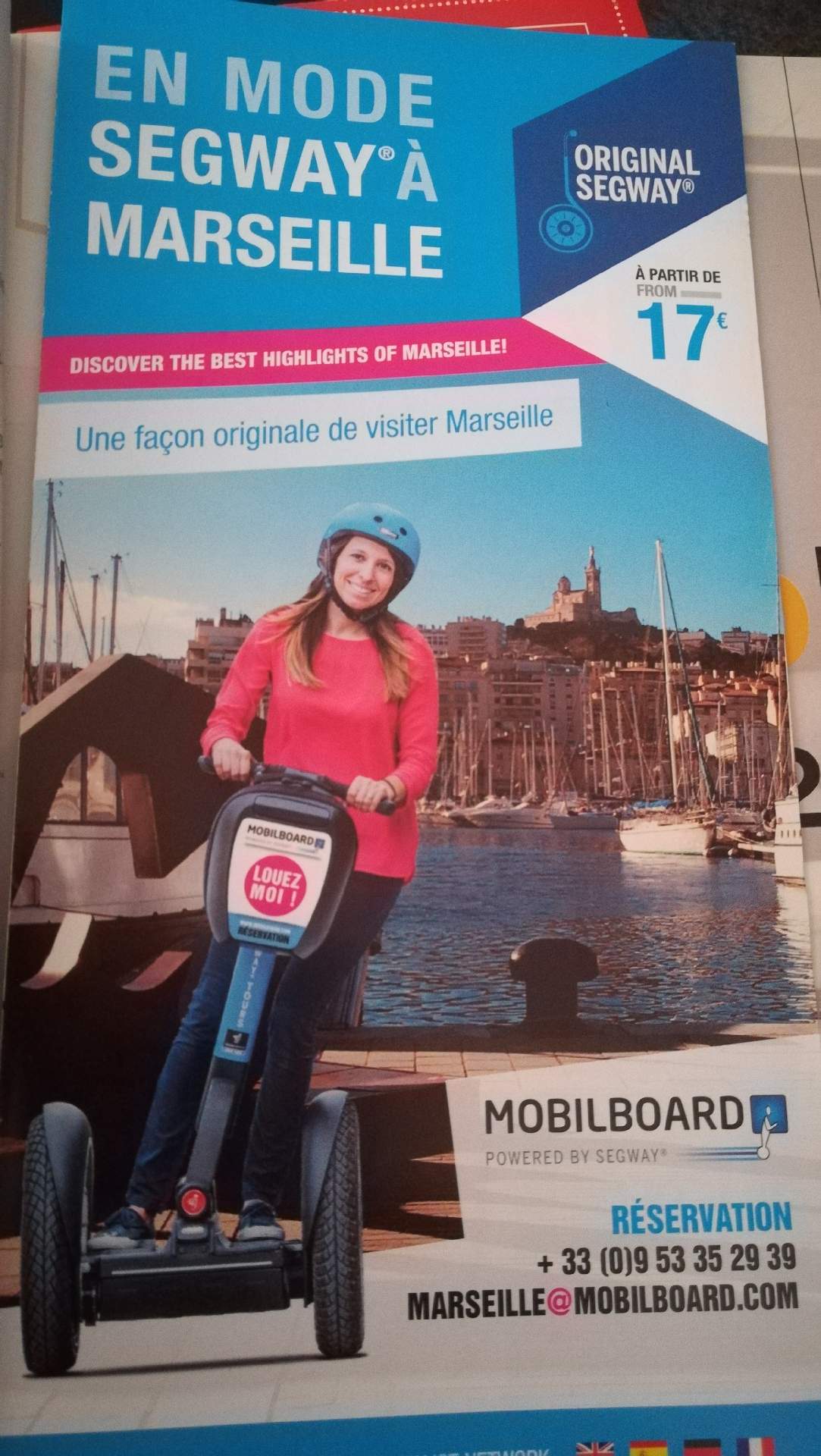 Visite guidée originale Marseille Mobilboard