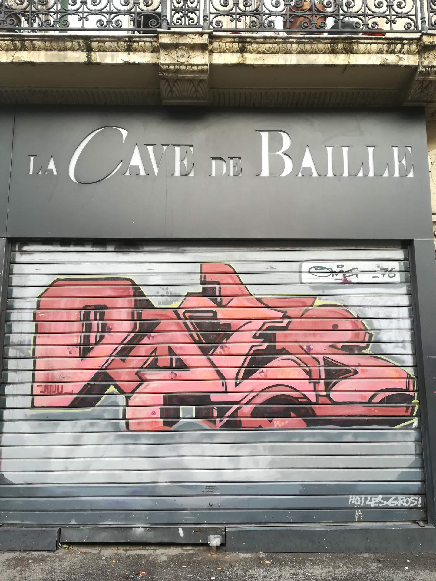 restaurant caviste Marseille centre-ville la cave de Baille