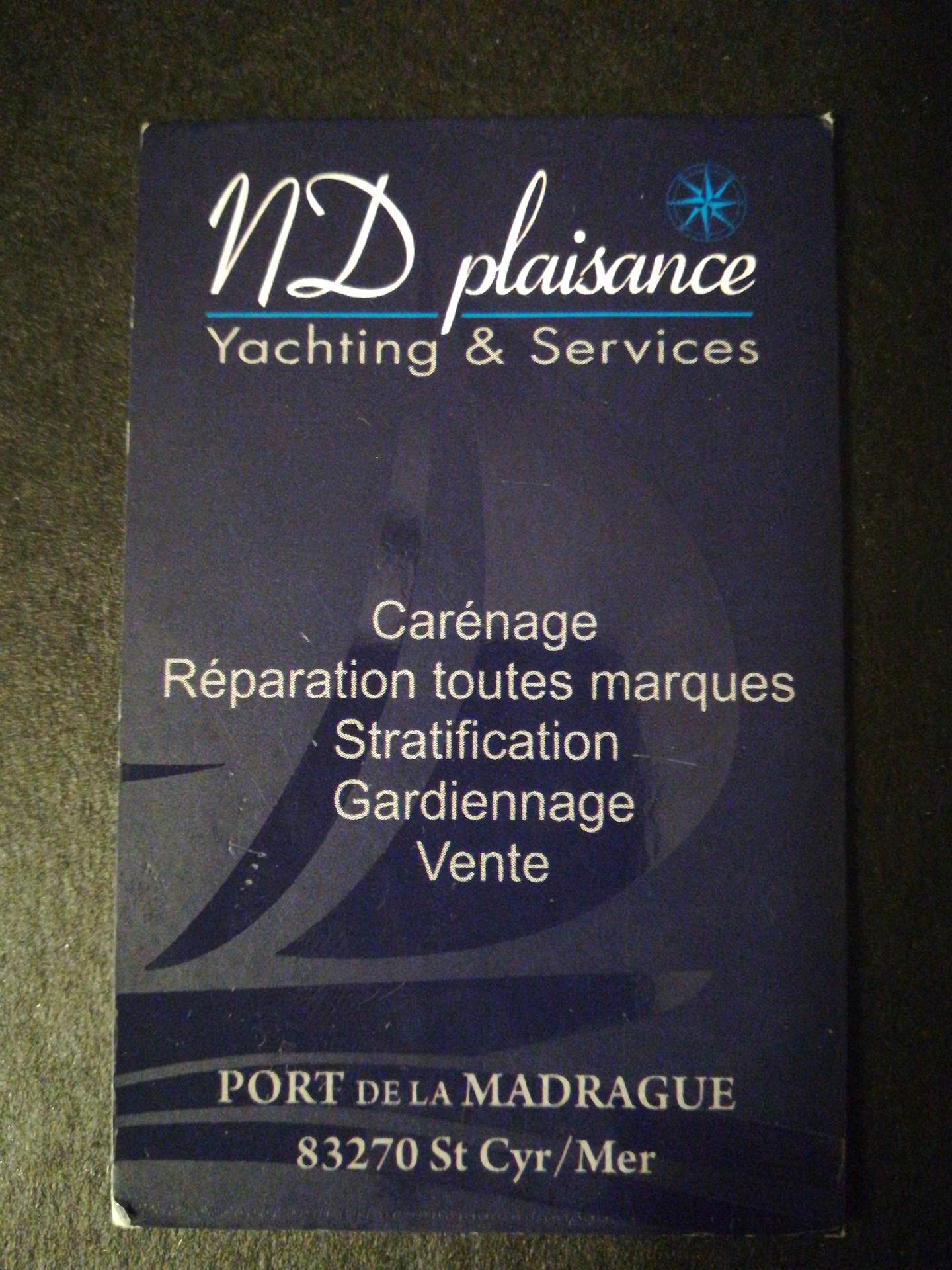 yachting et services Saint-Cyr-sur-Mer ND plaisance