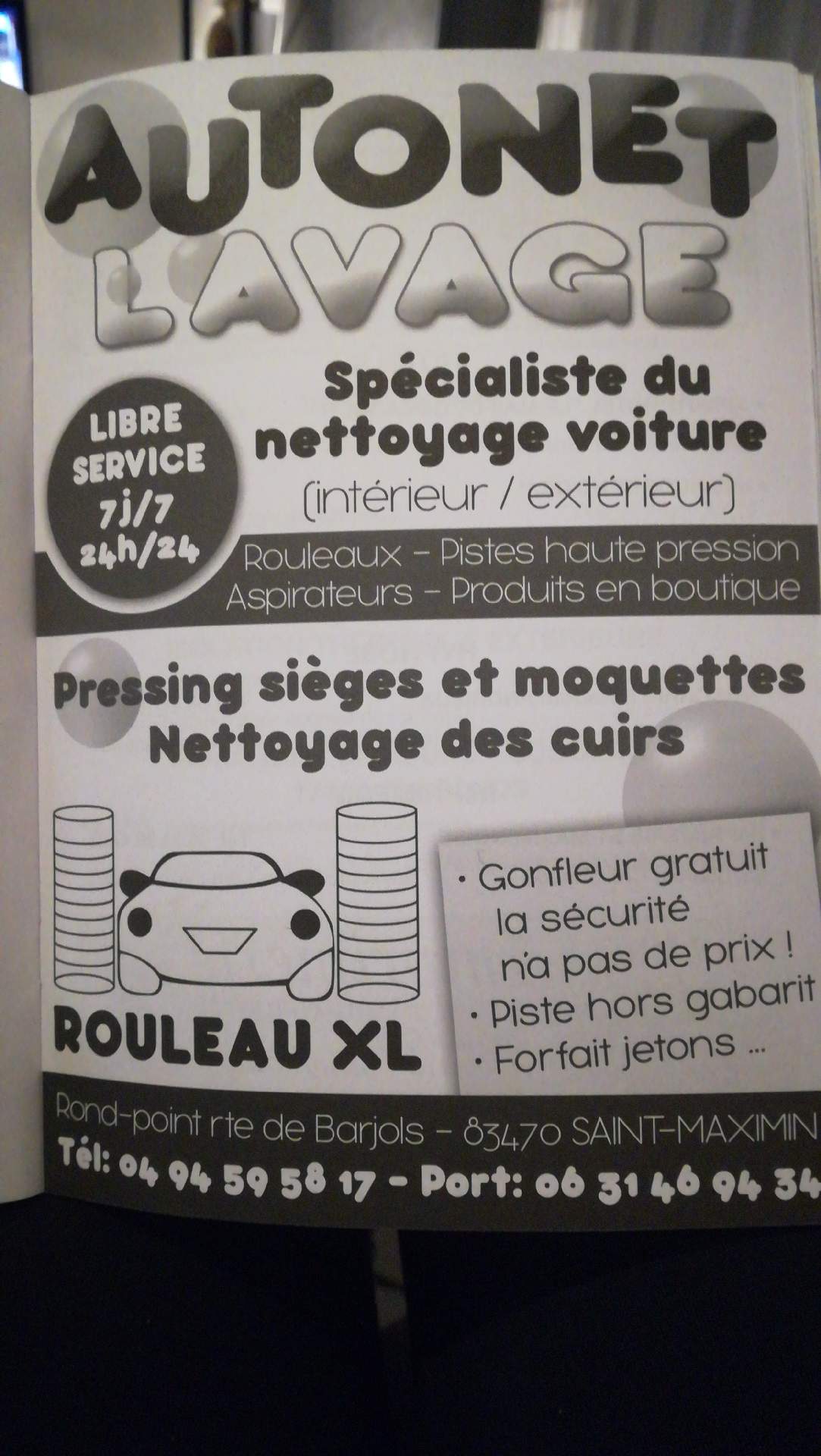Société de nettoyage pour voitures et véhicule utilitaire Saint-Maximin-la-Sainte-Baume Autonet lavage