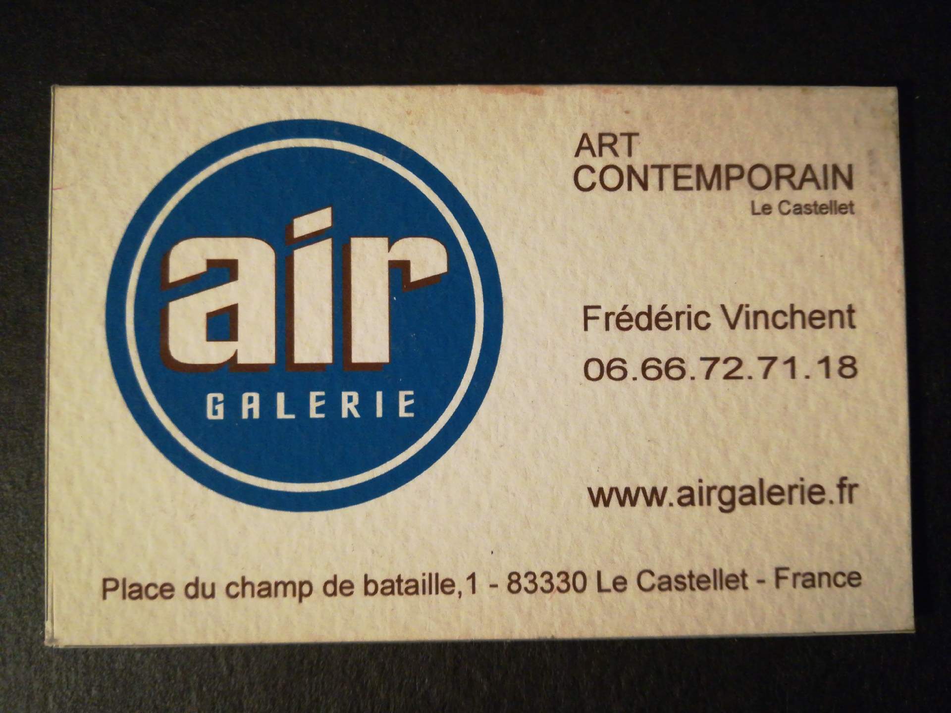 galerie d'art le Castellet Air Galerie