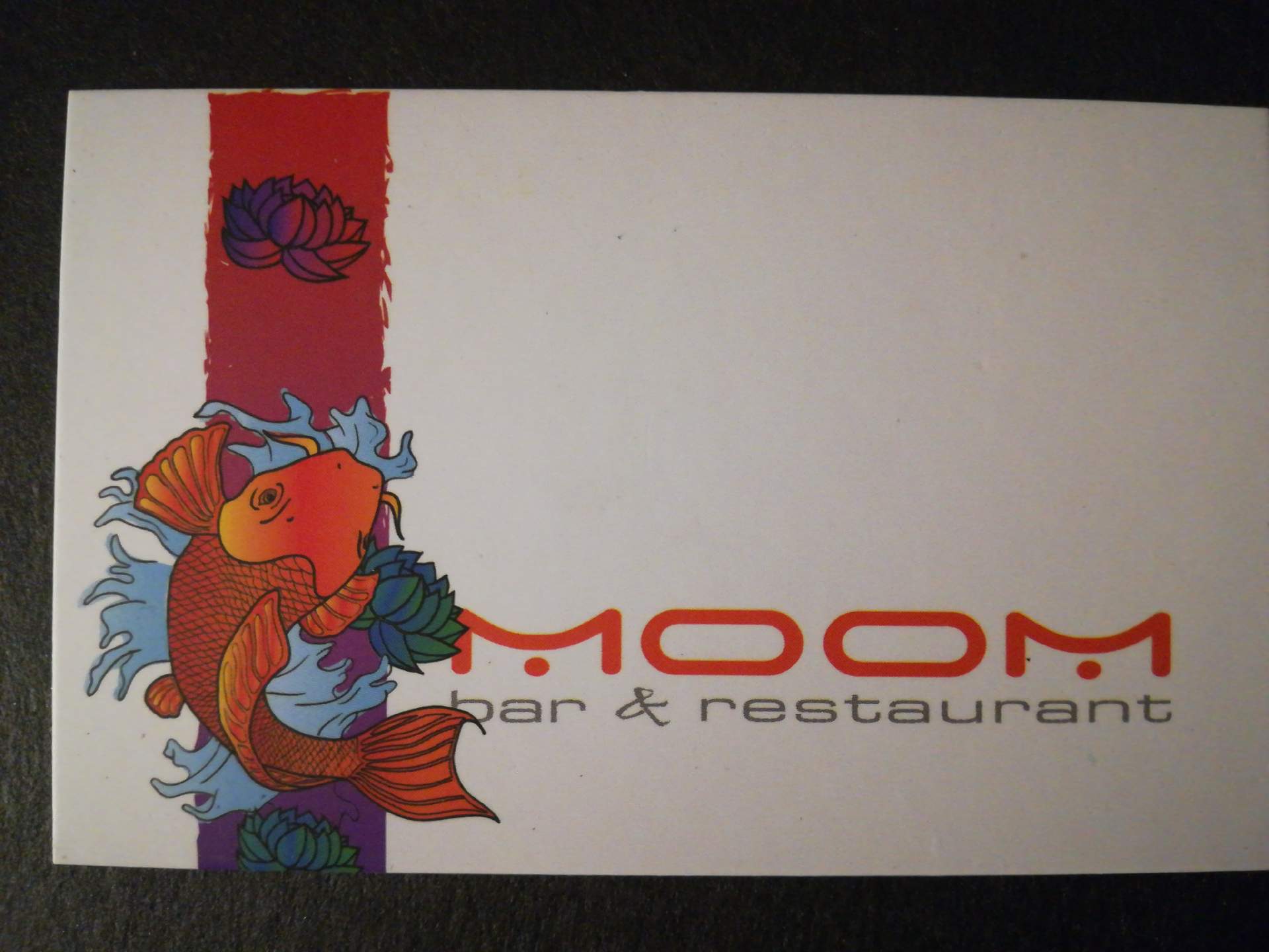 Restaurant sanary-sur-mer MOOM