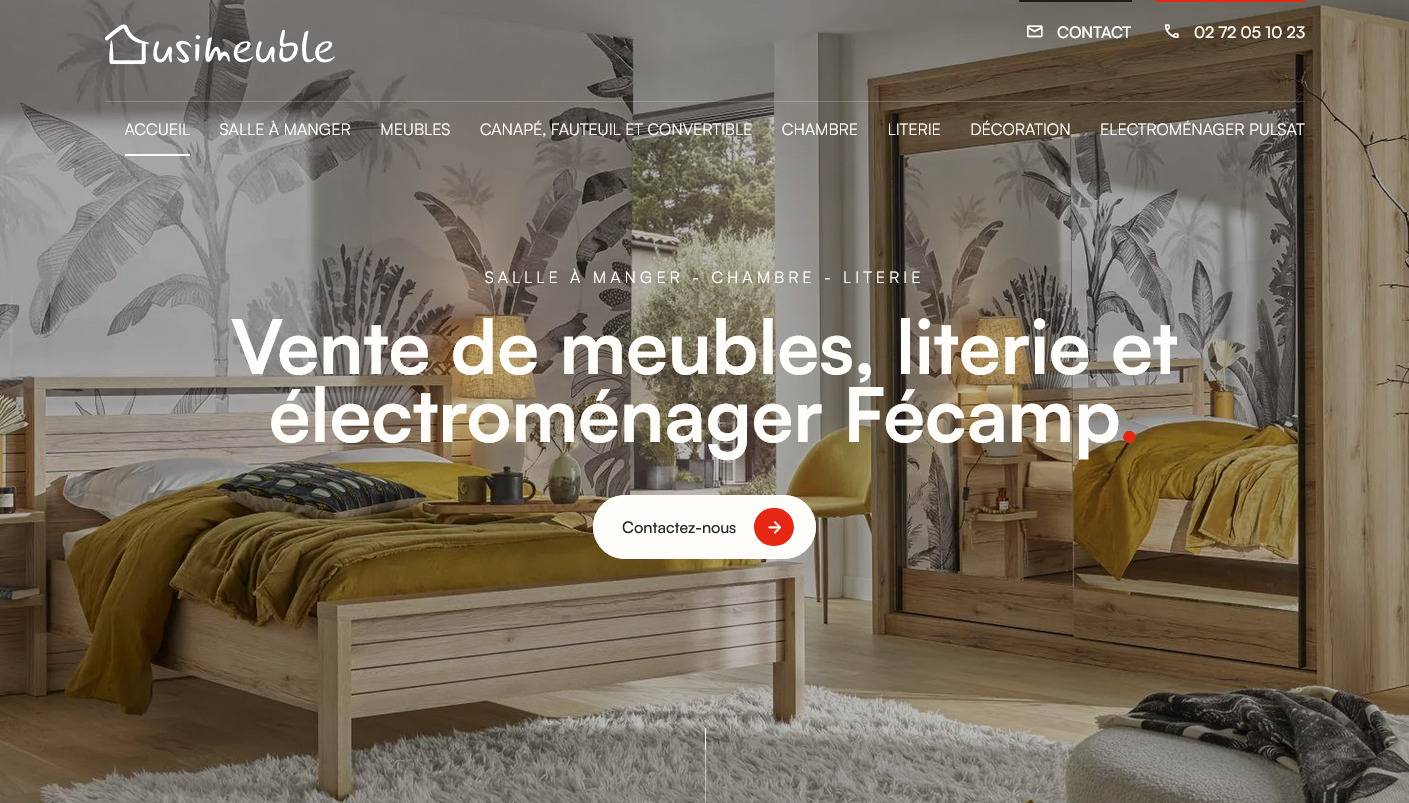 Où acheter des meubles pour le salon à Fécamp ? - Usimeuble