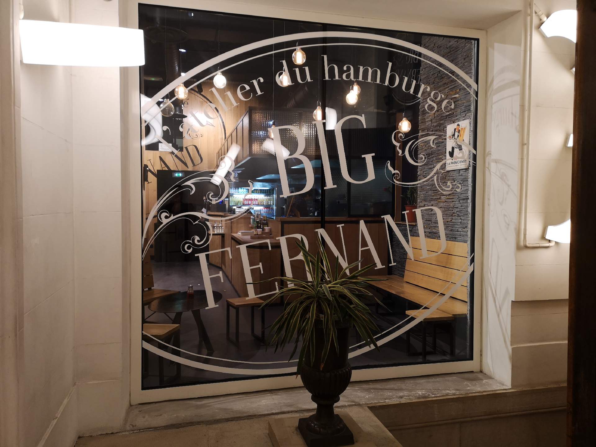Fast food hamburger Marseille Big Fernand