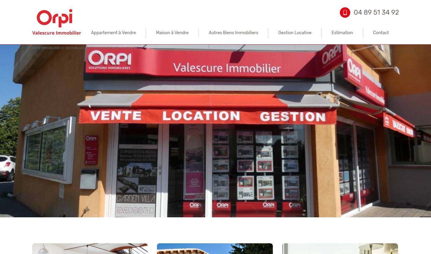 Agence immobilière Saint-Raphaël Valescure