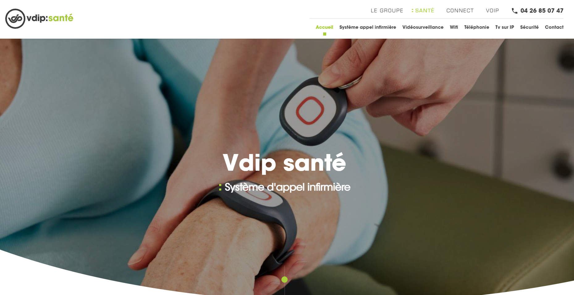 Solutions d'appel malade et appel infirmière pour établissements de santé en PACA