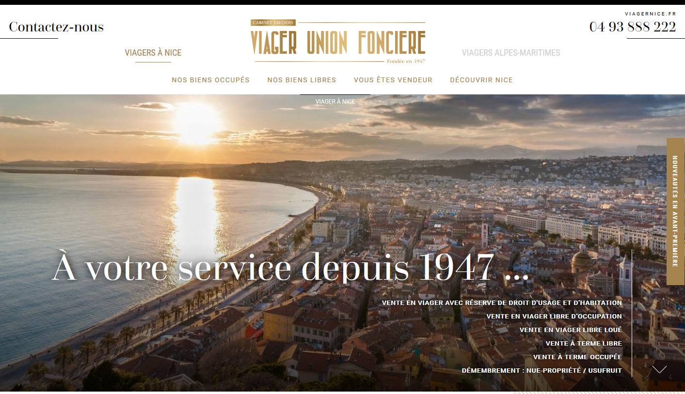 Comment vendre un bien en viager à Nice ? Viager Union Foncière 