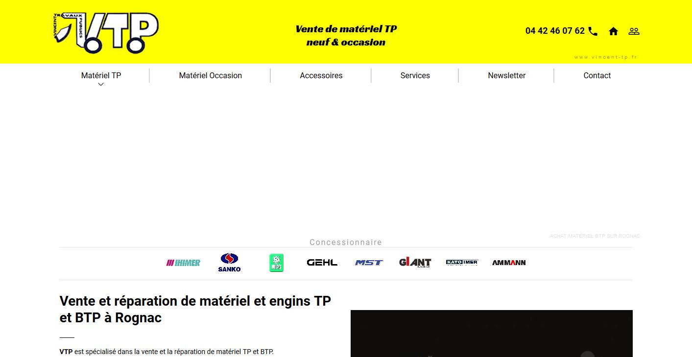 Comment acheter du matériel TP d'occasion à Rognac ? - Vincent TP