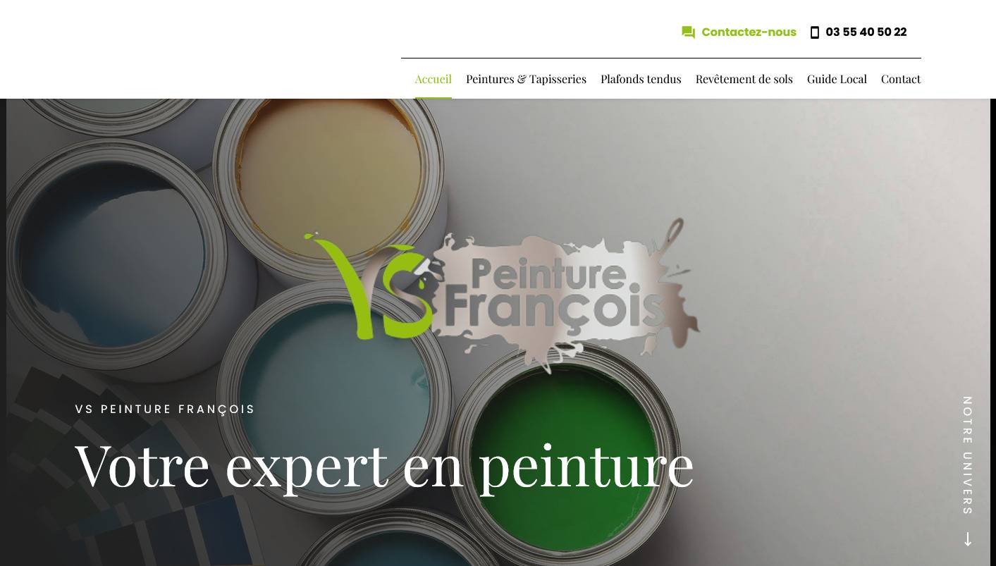 Réalisation de peinture décorative en Moselle - VS Peinture François