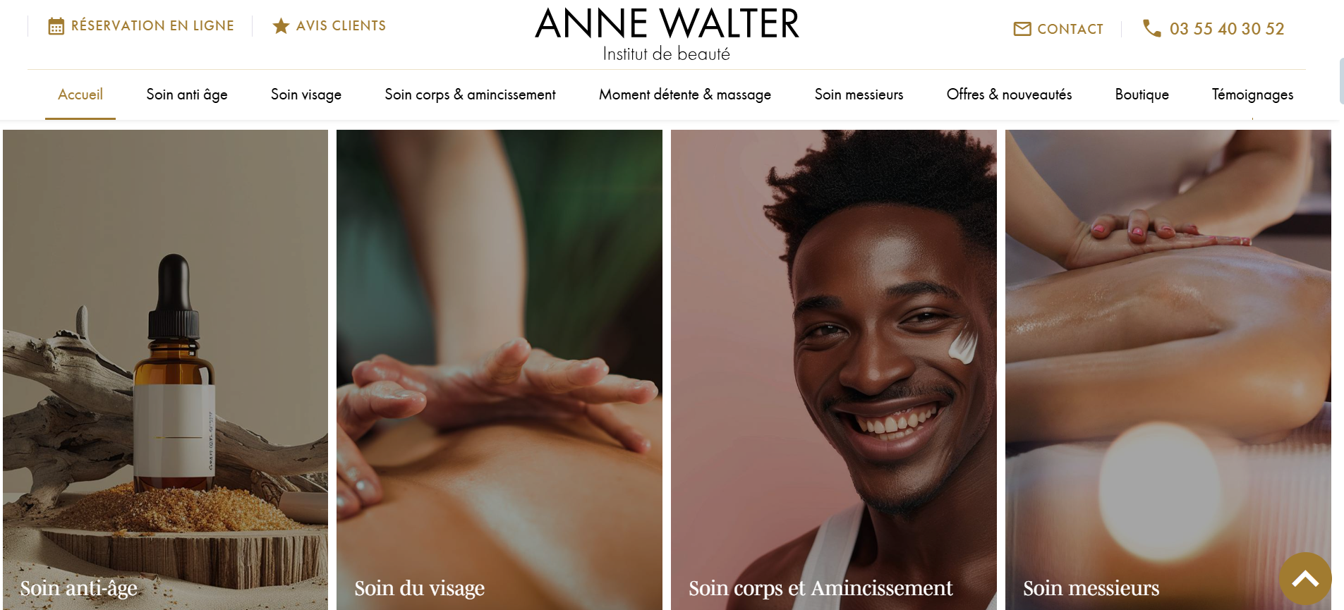 Acheter en ligne des produits de soin naturels pour visage, corps et cheveux - Institut Anne Walter