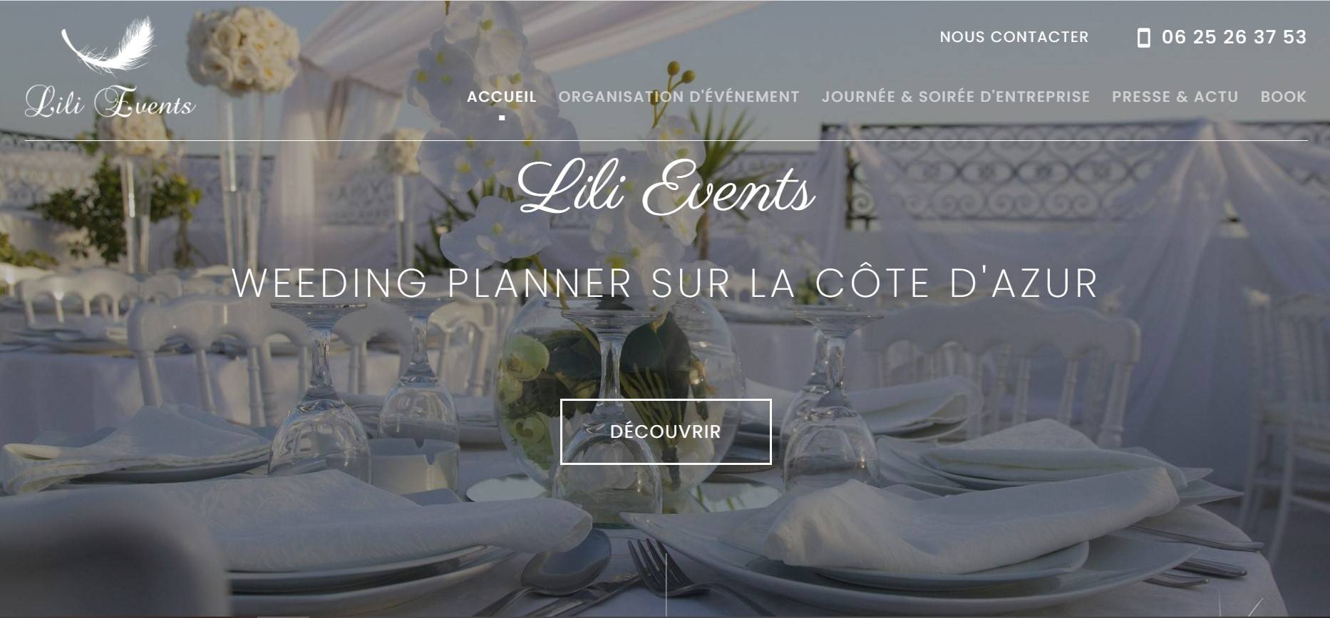 wedding planner à Nice pour mariage sur la Côte d'Azur