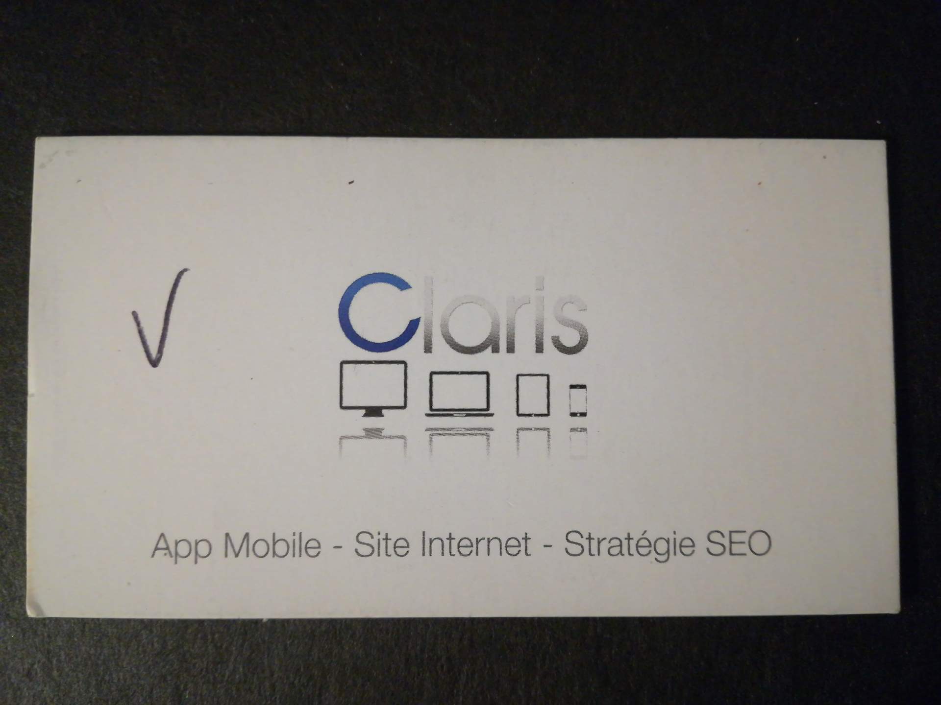 développeur d'application mobile le Beausset Claris