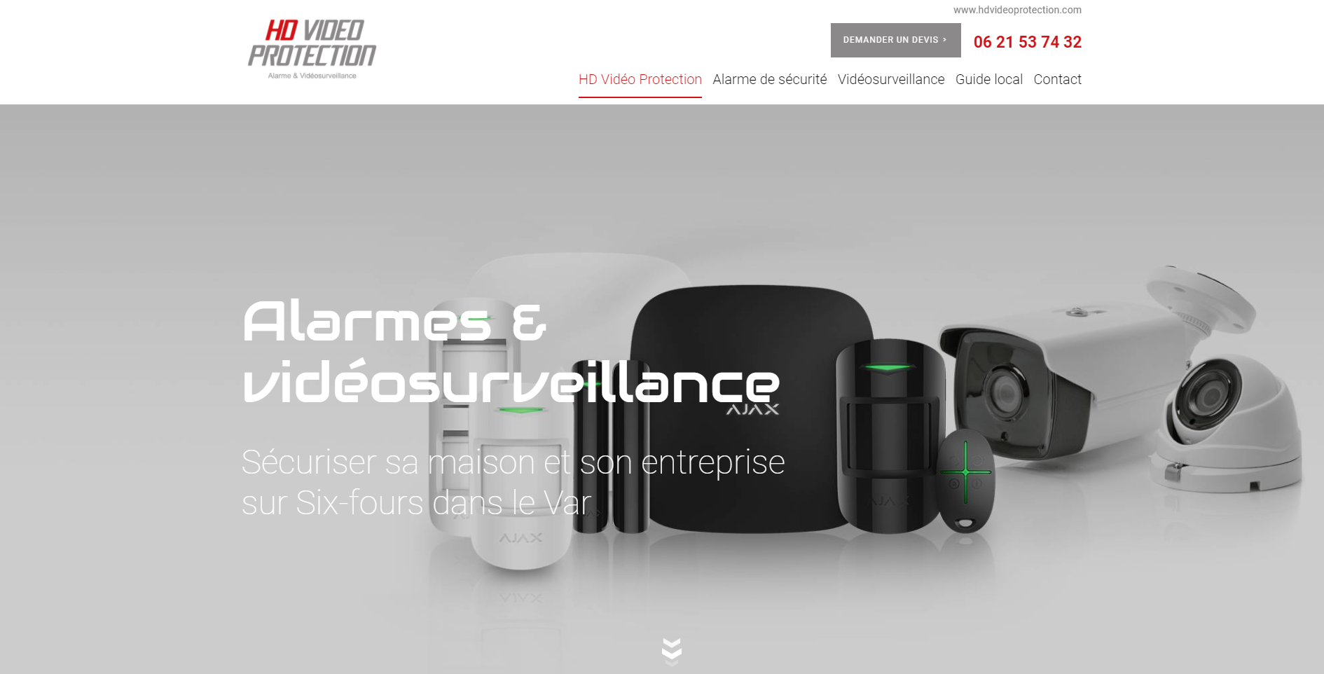 Installateur d'alarme anti-intrusion et vidéosurveillance à Toulon Var 83