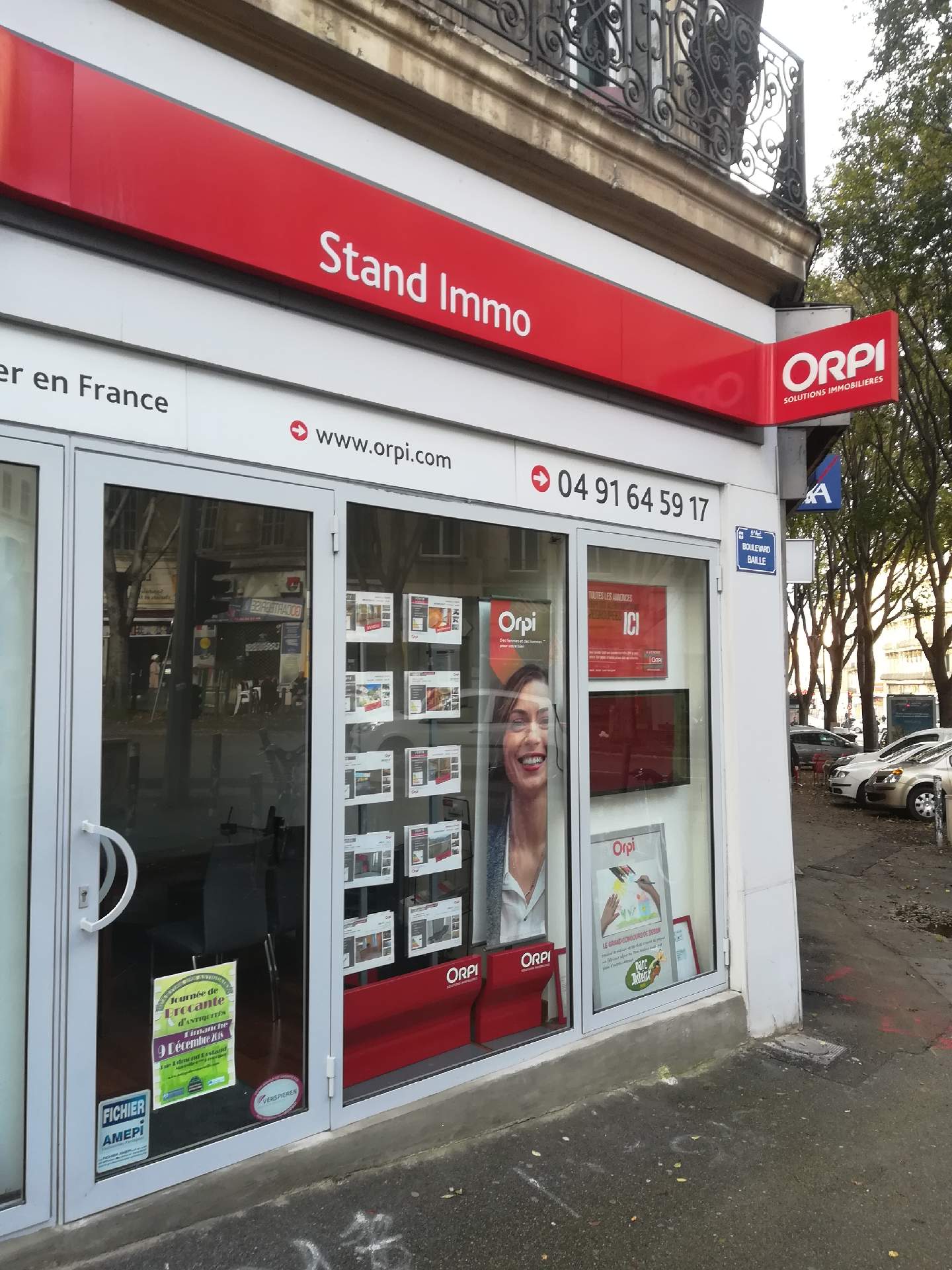 acheter un appartement pas cher dans le centre-ville Marseille stand Immo ORPI