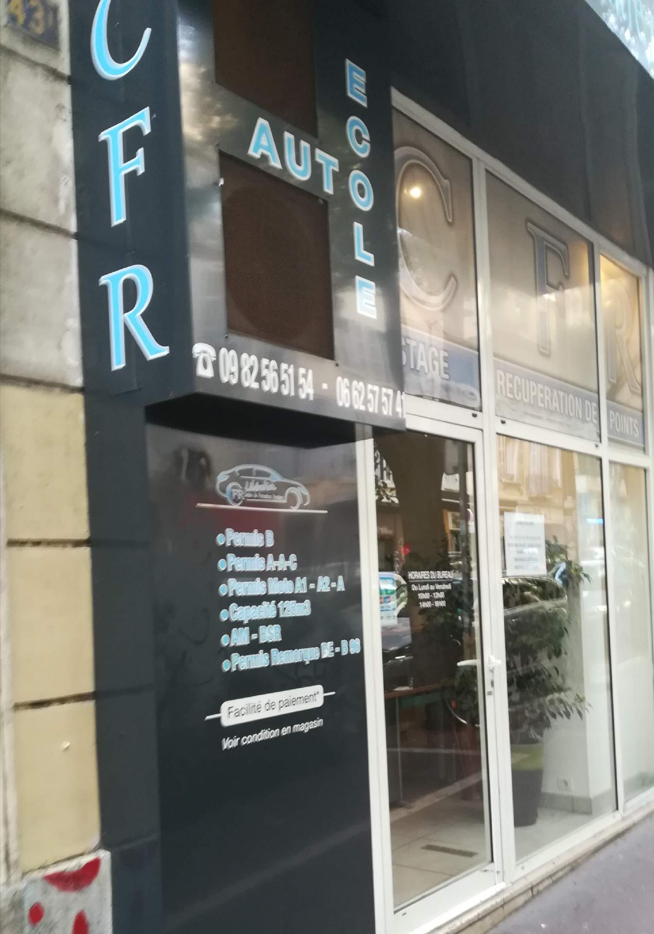 auto-école Marseille CFR libération