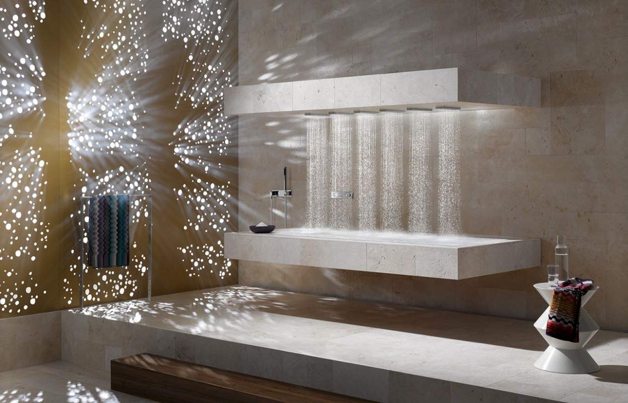 Devis pour douche expérience verticale spa Courchevel Hydralis