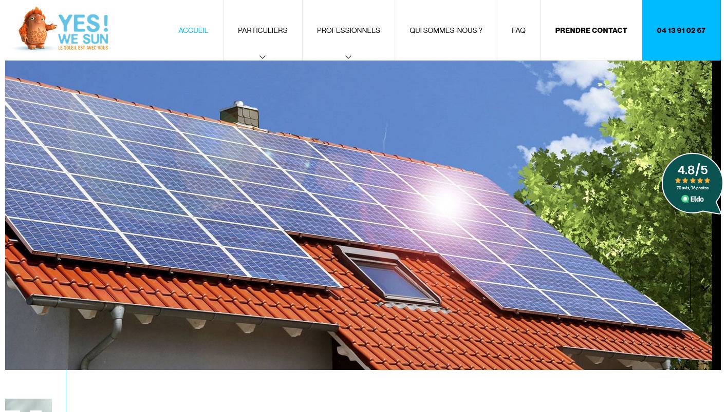 Comment faire installer des panneaux solaires à Aix-en-Provence ? - Yes We Sun