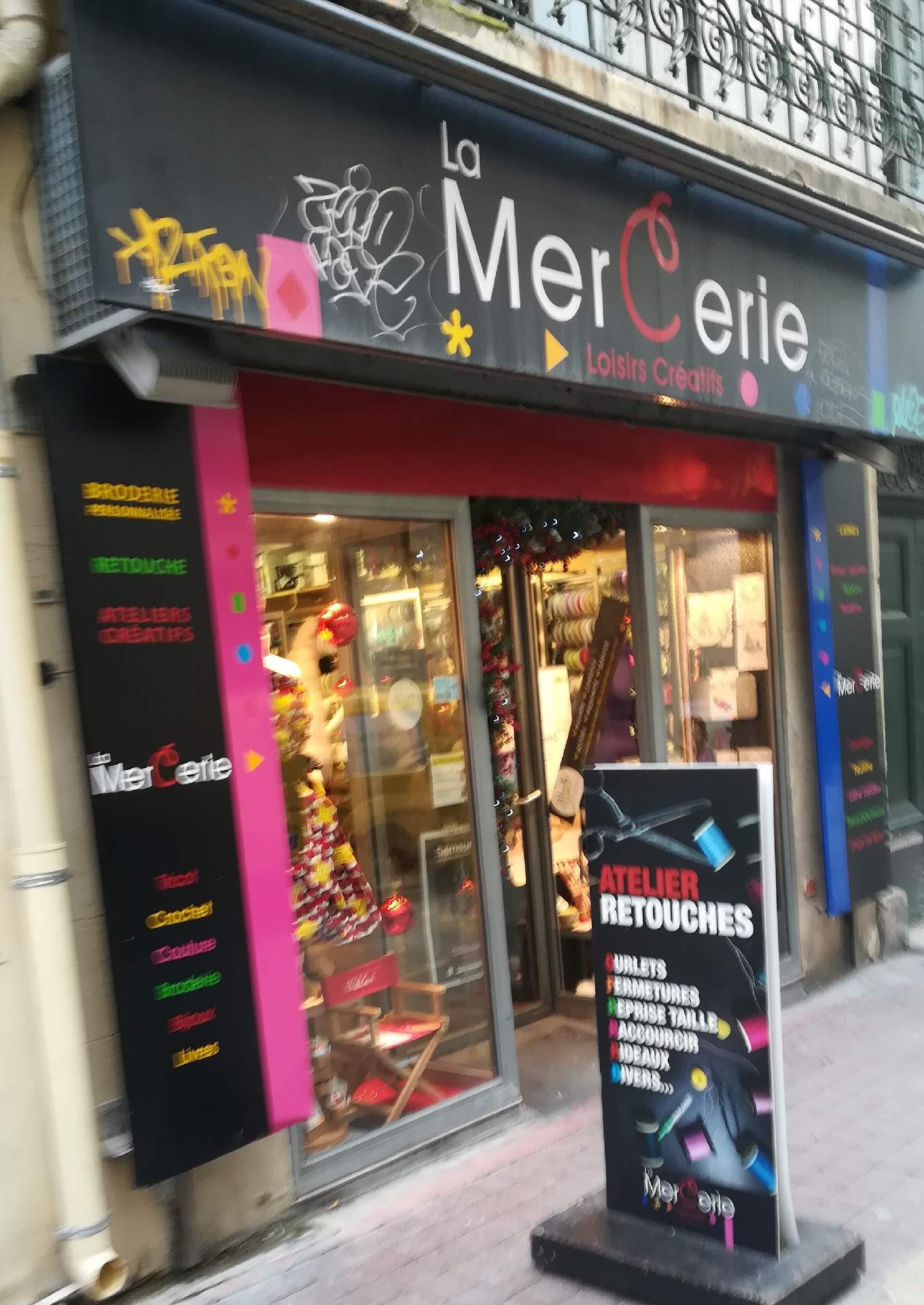 vente d'articles de mercerie Montpellier La mercerie